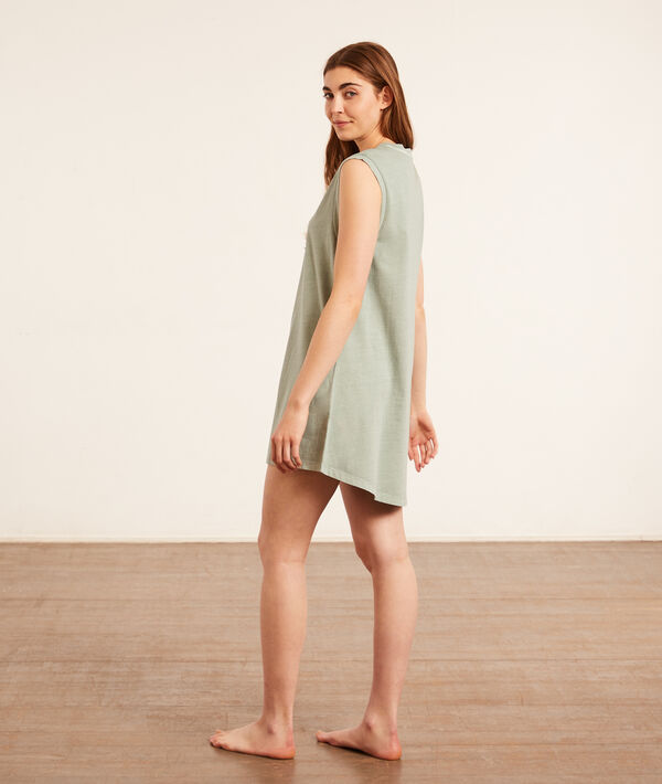 Chemise de nuit sans manches Chemise de nuit sans manches;${refinementColor}