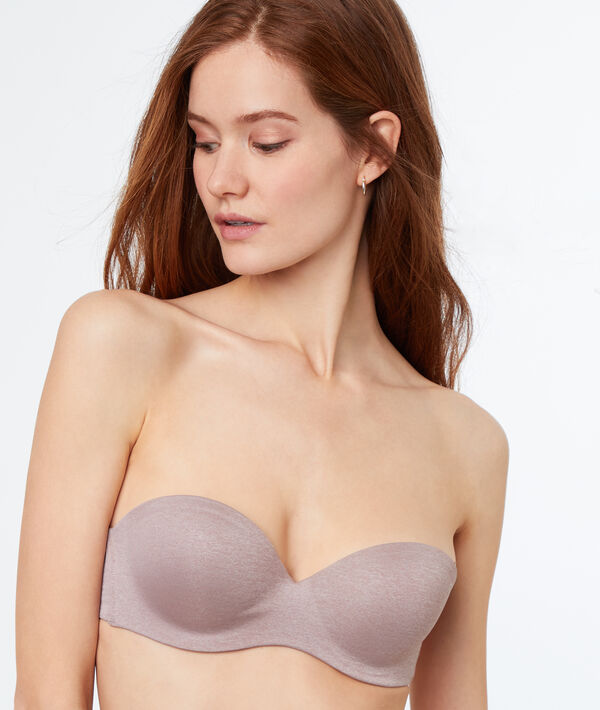 Soutien-gorge push-up bandeau, bonnet B Soutien-gorge push-up bandeau, bonnet B