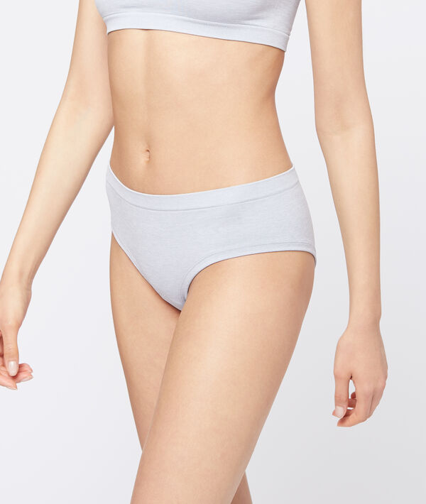 Shorty uni gris.