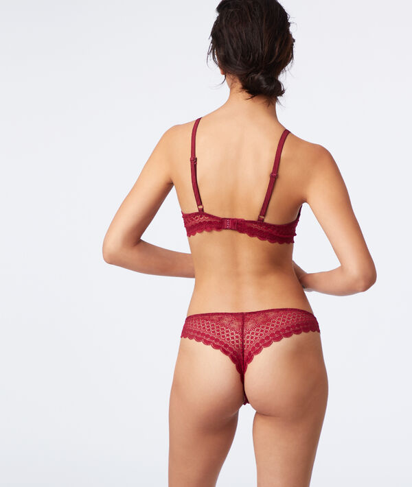 Tanga en dentelle Tanga en dentelle