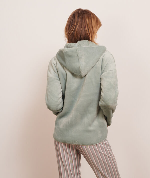 Veste polaire à capuche Veste polaire à capuche;${refinementColor}