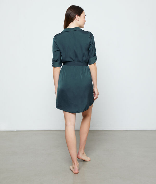 Chemise de nuit ceinturée Chemise de nuit ceinturée