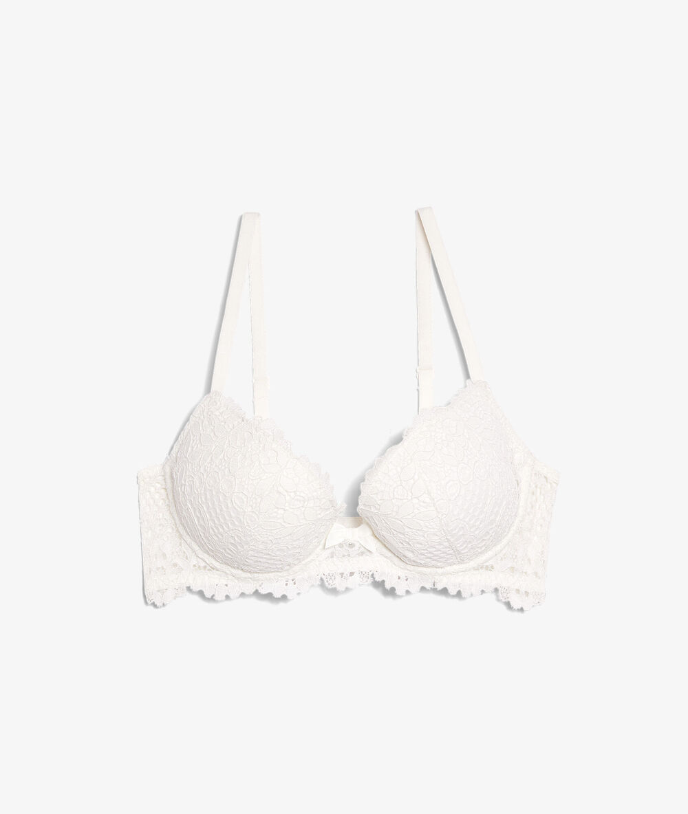 Soutien-gorge n°5 - ampliforme arrondi perle.