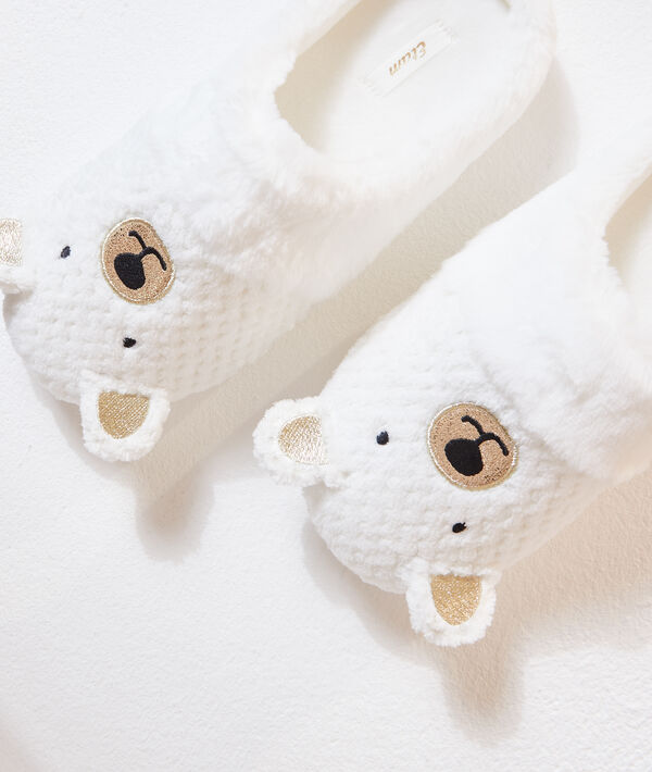 Chaussons mules ours Chaussons mules ours;${refinementColor}