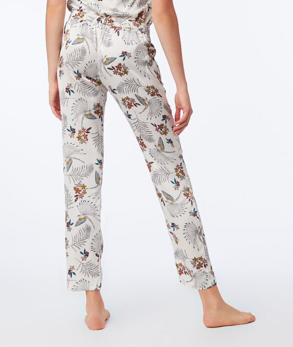 Pantalon imprimé floral Pantalon imprimé floral