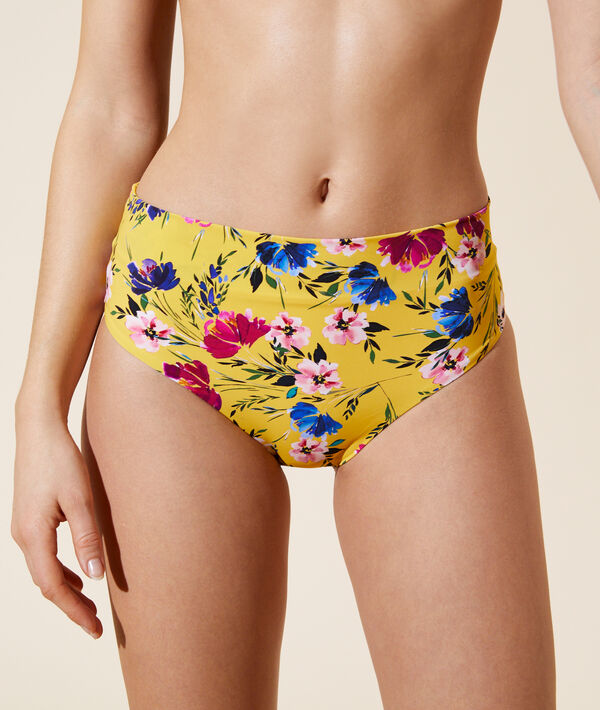 Bas de bikini taille haute, multipositions Bas de bikini taille haute, multipositions;${refinementColor}