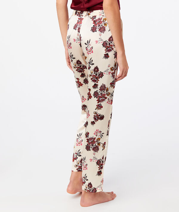 Pantalon large imprimé floral Pantalon large imprimé floral