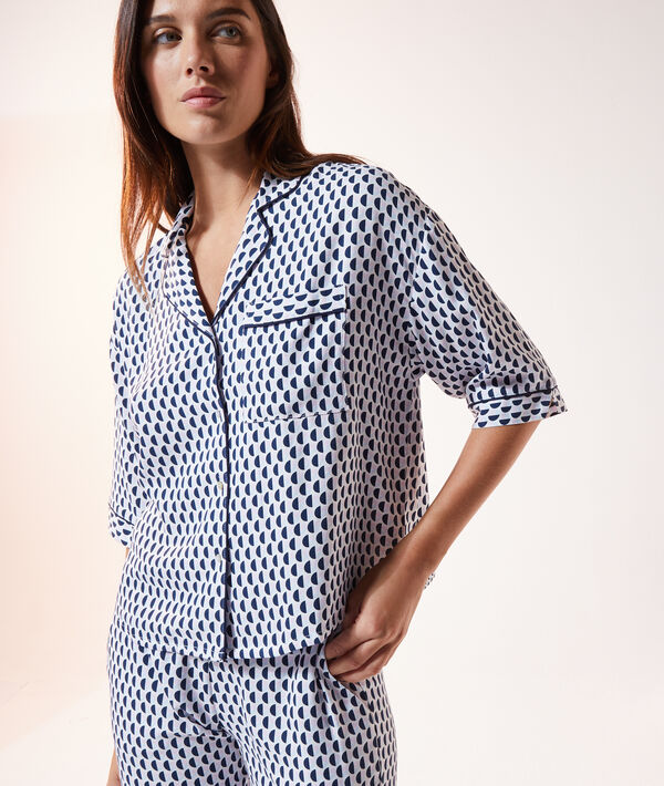 Chemise de pyjama imprimé Chemise de pyjama imprimé;${refinementColor}