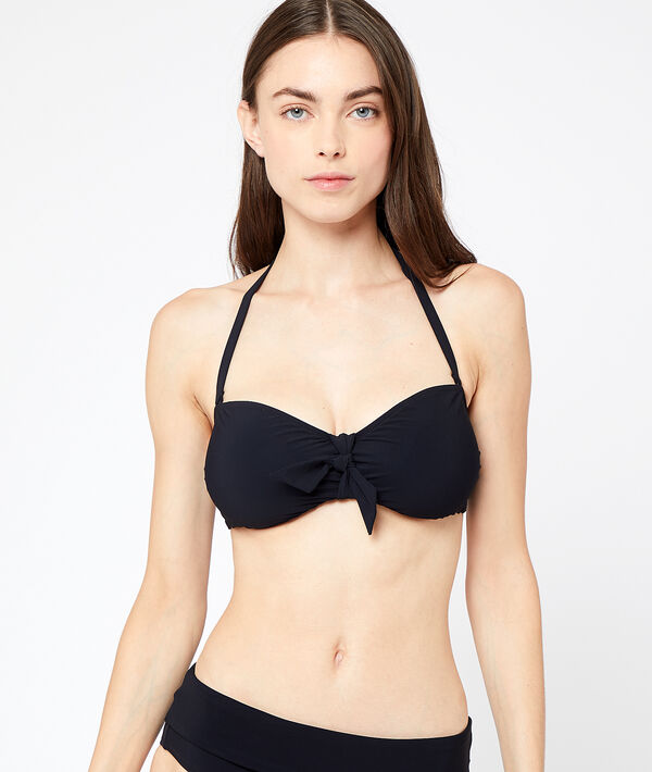 Haut de maillot de bain bandeau, à noeud Haut de maillot de bain bandeau, à noeud