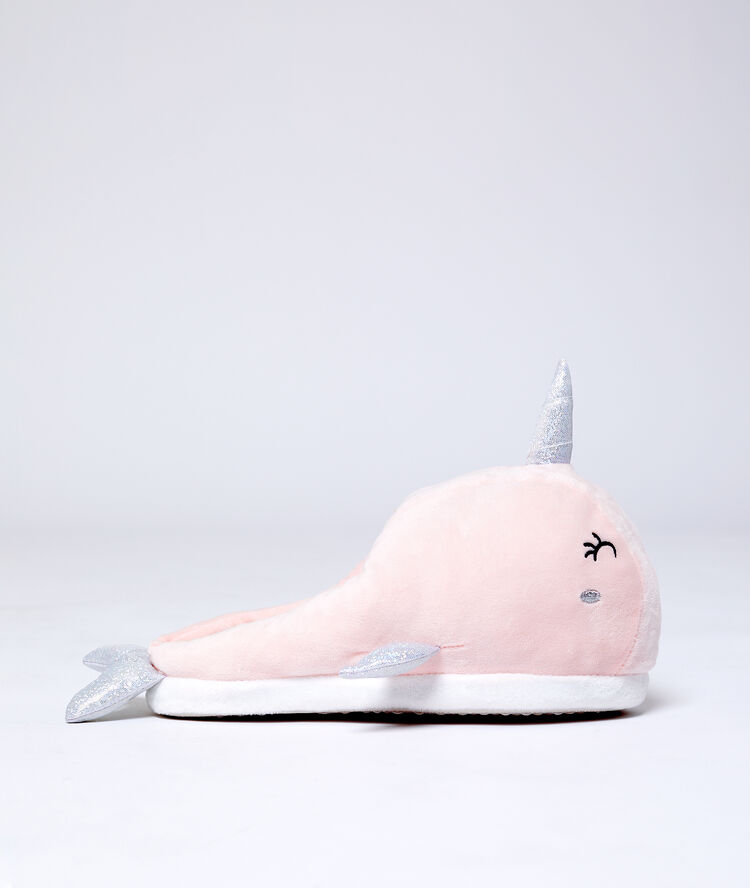 Mules 3d narval rose.