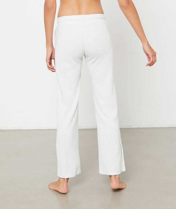 Pantalon maille côtelée Pantalon maille côtelée