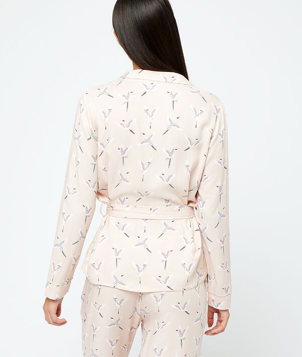 Chemise de pyjama oiseaux Chemise de pyjama oiseaux