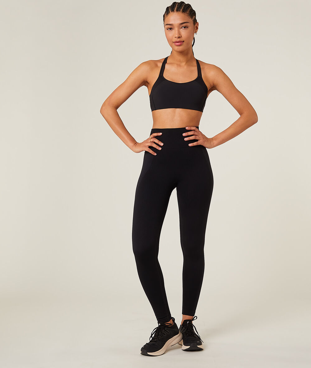 Brassière de training - maintien fort noir.