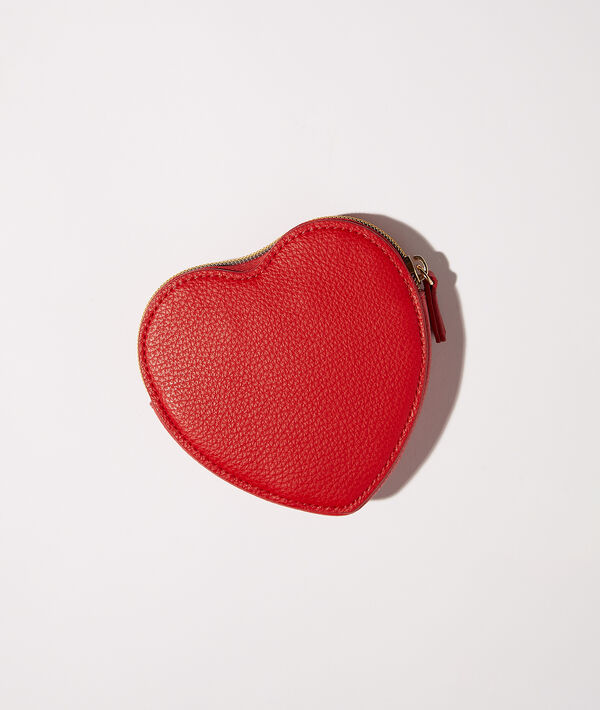 Petit porte-monnaie cœur "Love you first" Petit porte-monnaie cœur "Love you first";${refinementColor}