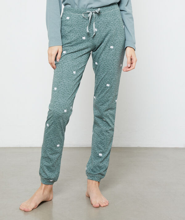 Pantalon imprimé chat Pantalon imprimé chat