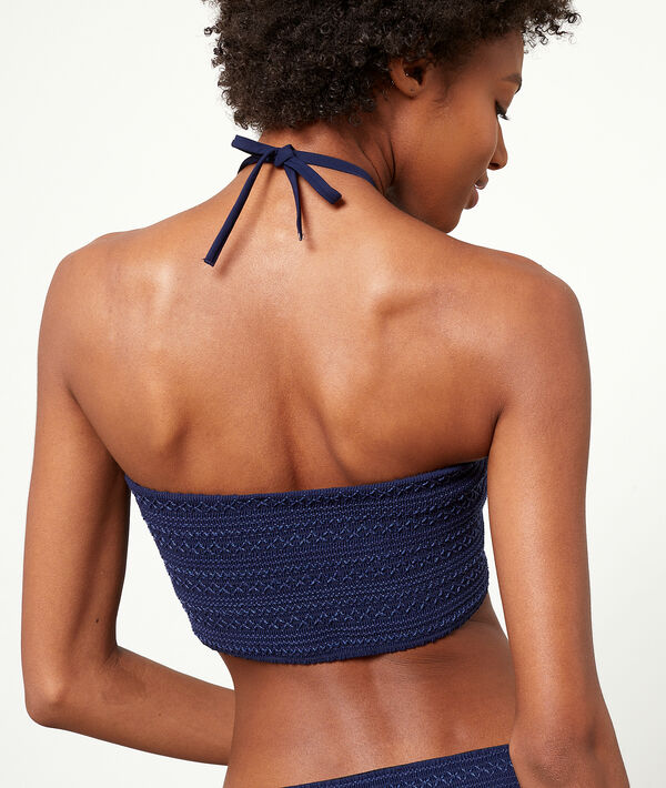 Haut de maillot de bain bandeau, brodé Haut de maillot de bain bandeau, brodé
