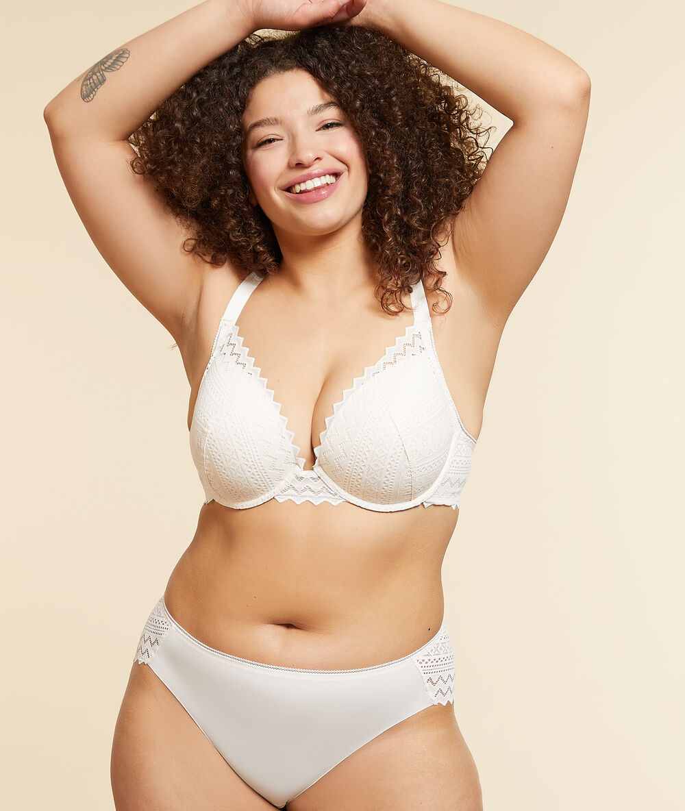 Soutien-gorge n°5 - coques fines perle.