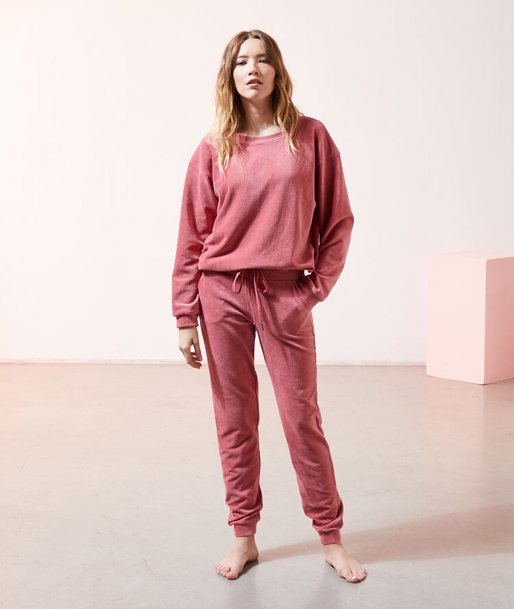 Sweat loungewear rose.