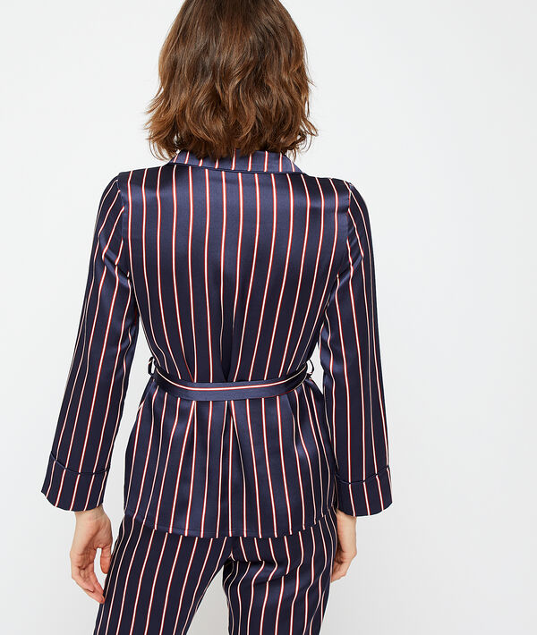 Chemise de pyjama à nouer Chemise de pyjama à nouer;${refinementColor}