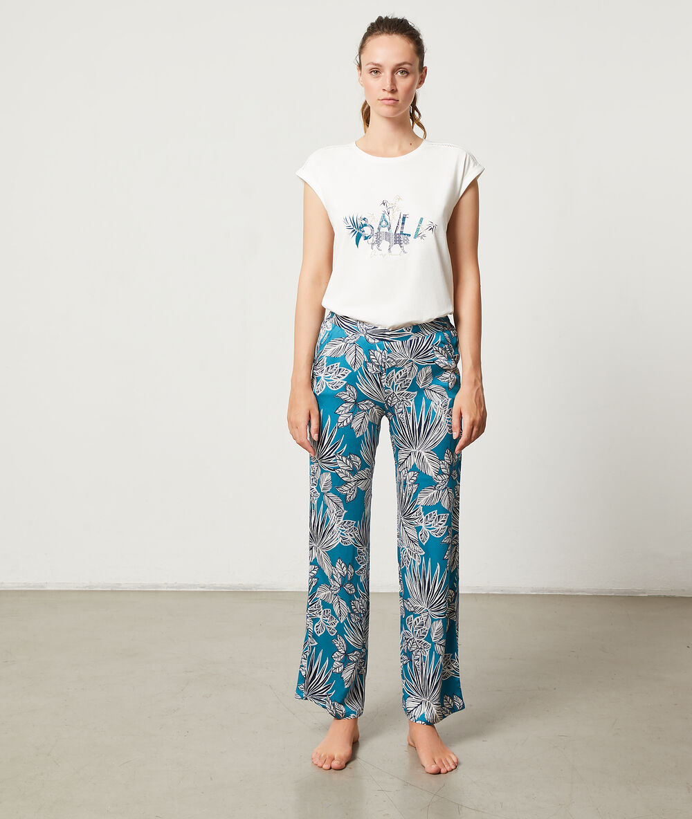 T-shirt "bali" ecru.