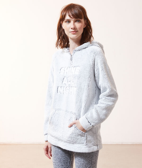 Sweatshirt polaire "Shine all night" Sweatshirt polaire "Shine all night";${refinementColor}