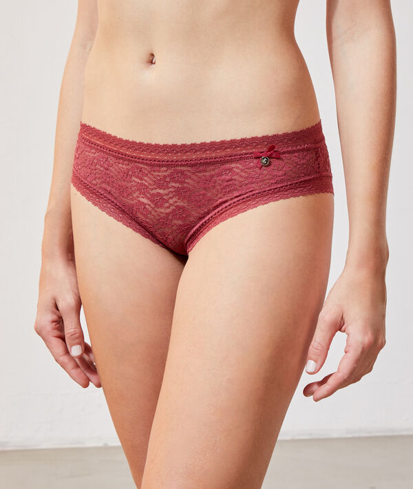 Hipster en dentelle florale Hipster en dentelle florale;${refinementColor}