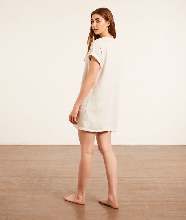 Chemise de nuit unie Chemise de nuit unie;${refinementColor}