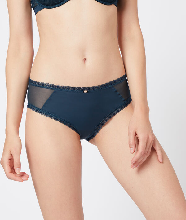 Shorty dentelle et microfibre Shorty dentelle et microfibre