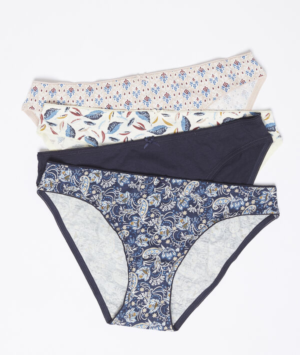 Lot de 4 culottes en coton Lot de 4 culottes en coton