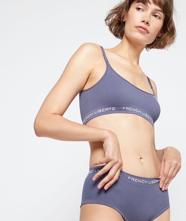 Brassi&egrave;re en seamless anthracite.