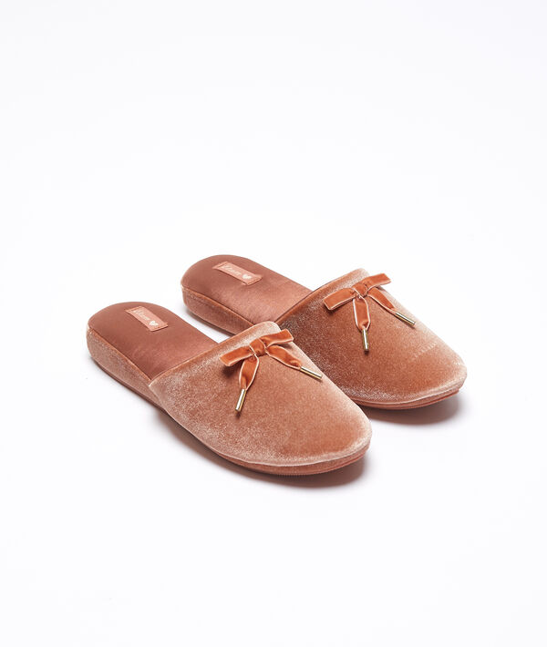 Chaussons velours Chaussons velours