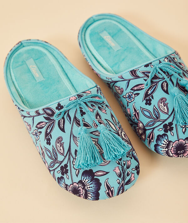 Chaussons mules imprimés Chaussons mules imprimés;${refinementColor}