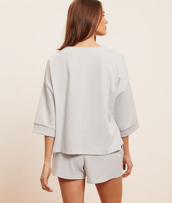 Chemise de pyjama manches courtes Chemise de pyjama manches courtes;${refinementColor}