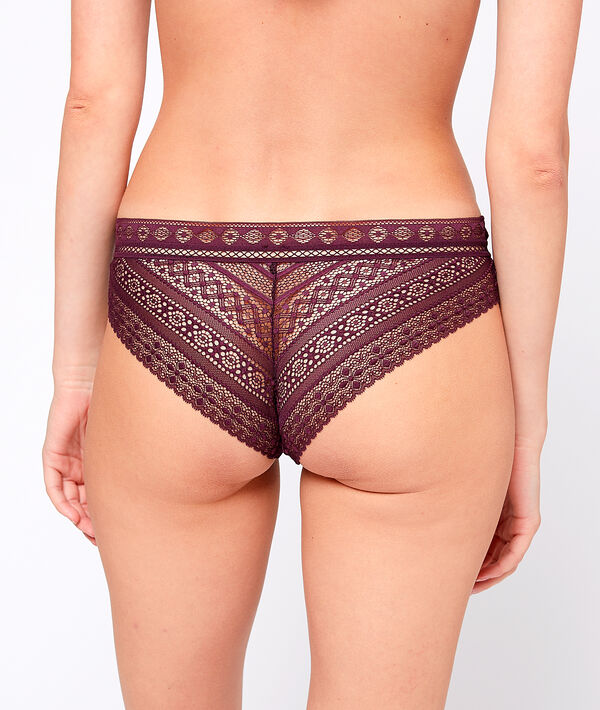 Hipster en dentelle graphique Hipster en dentelle graphique