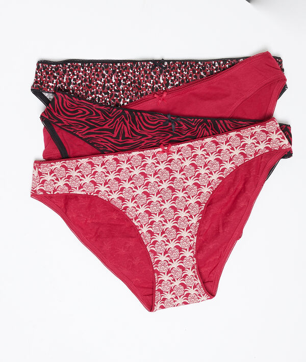 Lot de 4 culottes en coton Lot de 4 culottes en coton