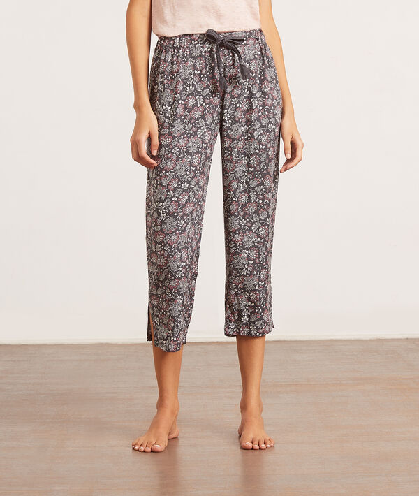 Pantalon de pyjama imprimé fleurs Pantalon de pyjama imprimé fleurs;${refinementColor}