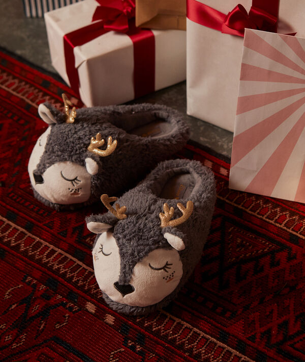 Mules 3D renne Mules 3D renne