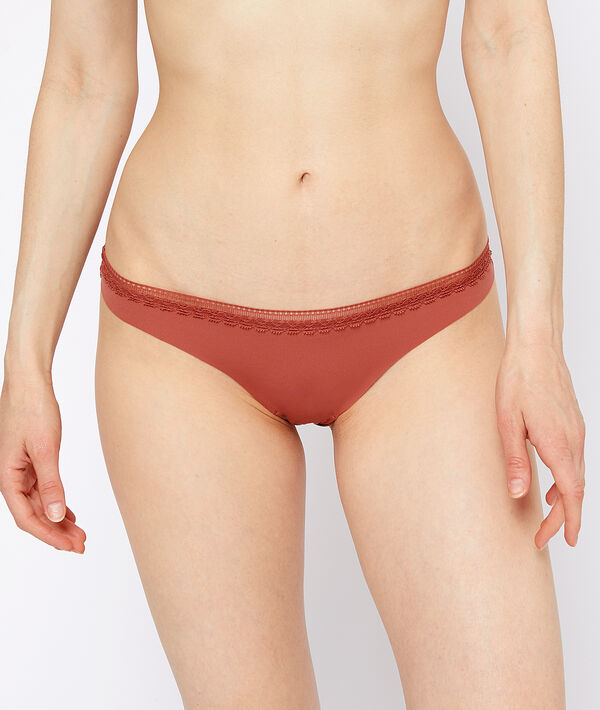 Tanga bi-matière Tanga bi-matière