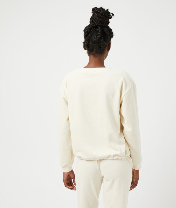 Sweatshirt avec lacet Sweatshirt avec lacet;${refinementColor}