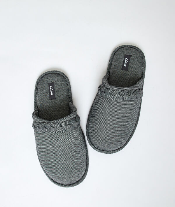 Mules rayées Mules rayées;${refinementColor}