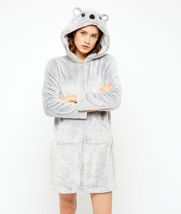 Déshabillé koala en fausse fourrure Déshabillé koala en fausse fourrure