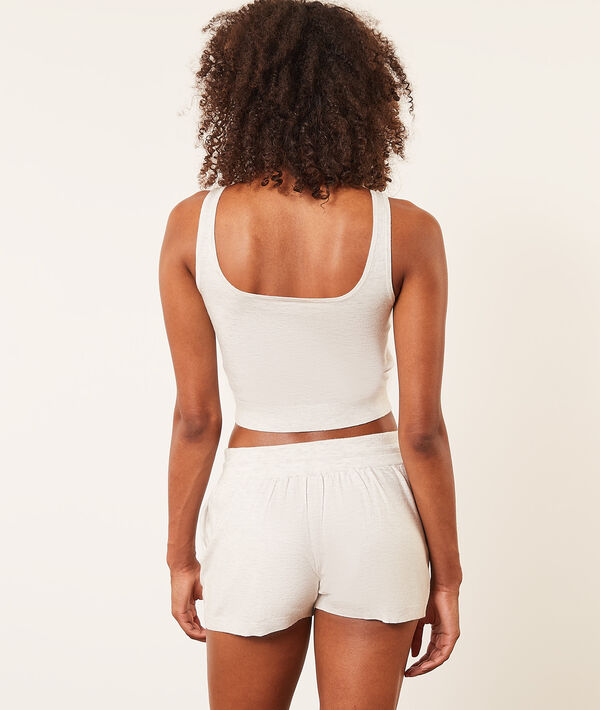 Crop top col carré Crop top col carré;${refinementColor}