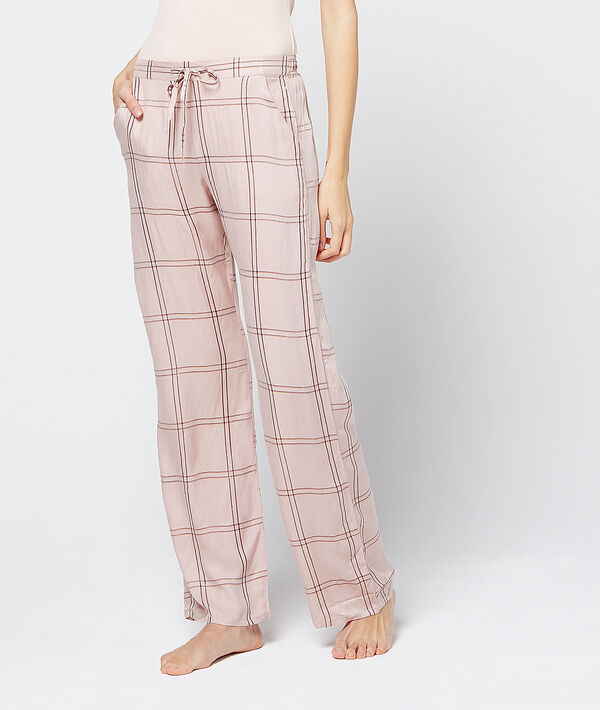 Pantalon imprimé tartan Pantalon imprimé tartan