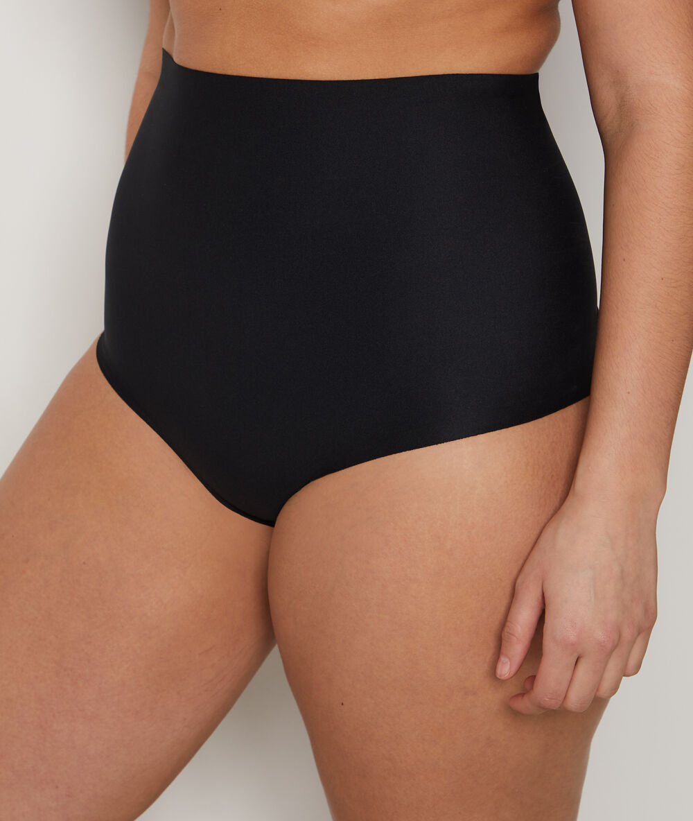 Culotte taille très haute - maintien fort noir.