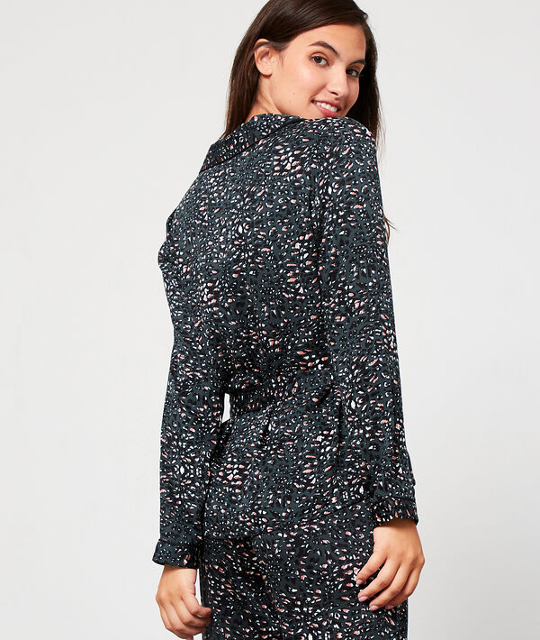 Chemise de pyjama à nouer Chemise de pyjama à nouer