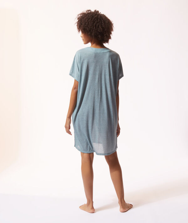 Chemise de nuit col V Chemise de nuit col V;${refinementColor}