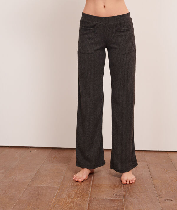 Pantalon côtelé loungewear Pantalon côtelé loungewear;${refinementColor}