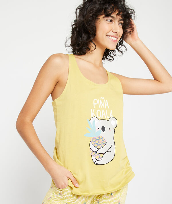 Débardeur "Piña Koala" Débardeur "Piña Koala";${refinementColor}