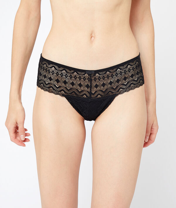 Tanga en dentelle graphique Tanga en dentelle graphique