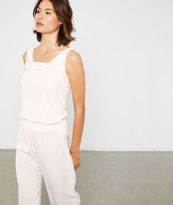 Top décolleté satin Top décolleté satin
